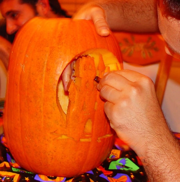 Pumpkin carving