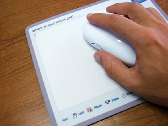 Facebook mousepad