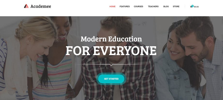 Academee Education Center & Training Courses Theme