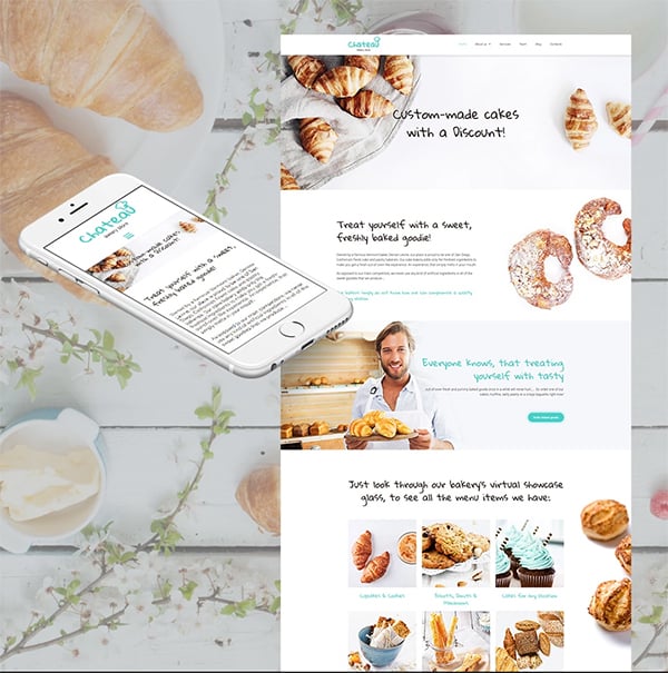 Madeleine Responsive Website Template