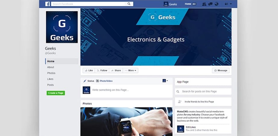 electronics cover photos for facebook timeline free download