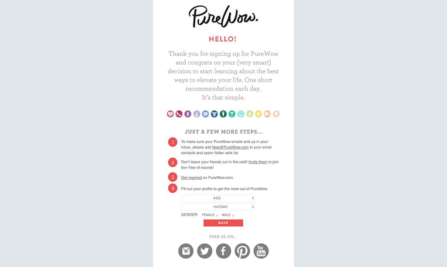 Dynamic Email Content paperfellows example