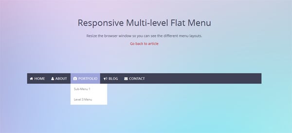 Flat Web Design Tutorials