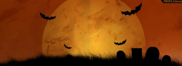 Halloween Cemetery Facebook Cover