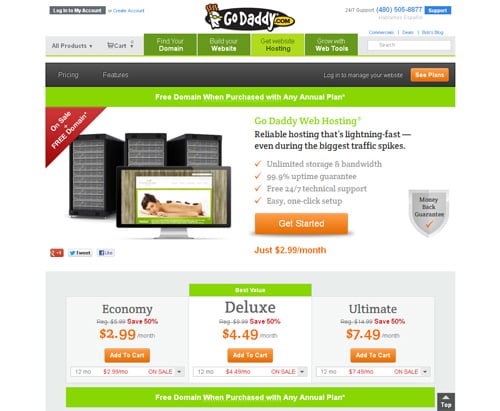 How to Create Website - GoDaddy Hosting