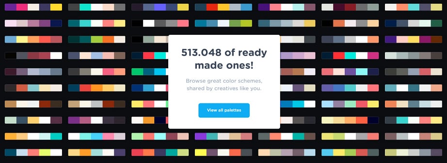 How to design a travel website color scheme - generator