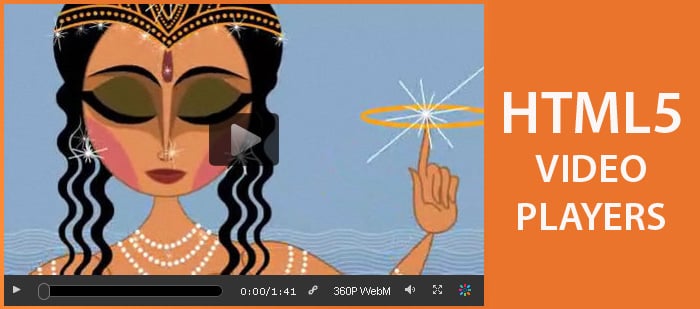 Best HTML5 video and audio players