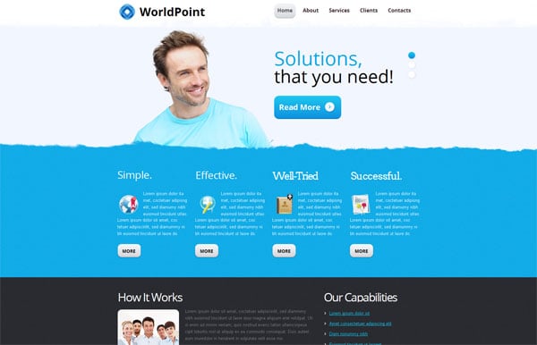 Top Website Templates Designed in iOS 7 Style 