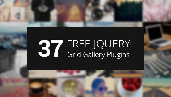 jQuery Grid Gallery Plugins - main