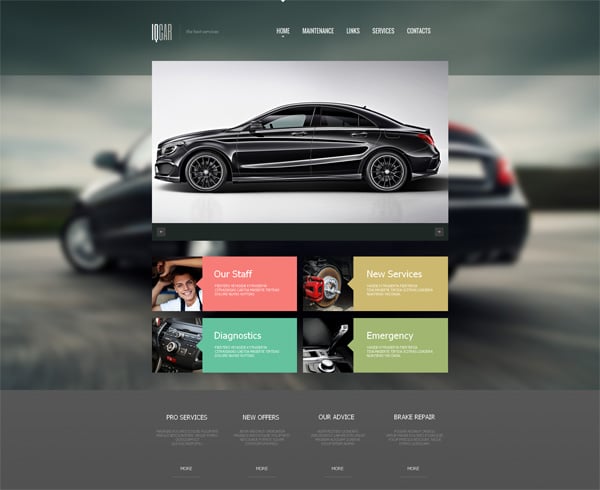 Car Website Templates – Points to Look For