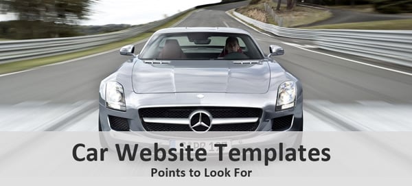 Car Website Templates – Points to Look For