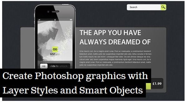 40 Photoshop Tutorials - Web Design Edition