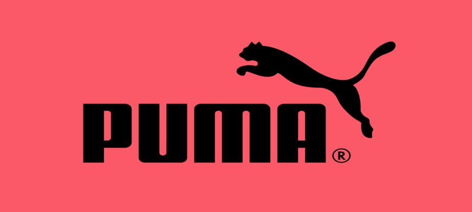 puma wordmark logo design