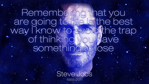 Steve Jobs visualized quotes