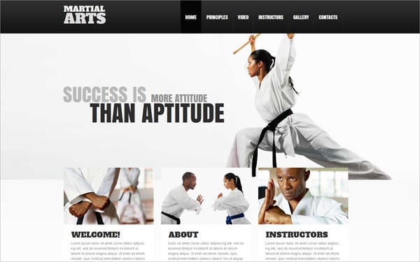 Sports Website Templates Serving Your Needs Online