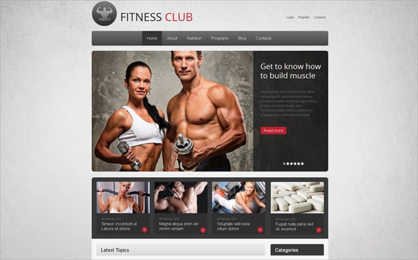 Sport Website Templates Serving Your Needs Online