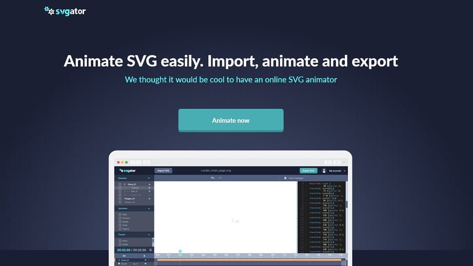 svgator svg animation tool image