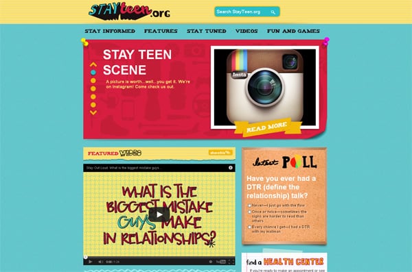 22 Teen Websites to Break All the Barriers